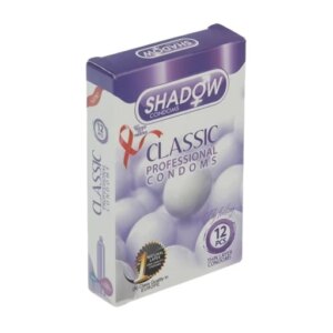 کاندوم کلاسیک شادو SHADOW CLASSIC بسته 12 عددی