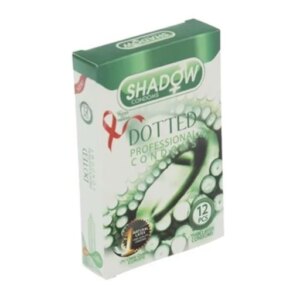 کاندوم خاردار داتد شادو SHADOW DOTTED بسته 12 عددی