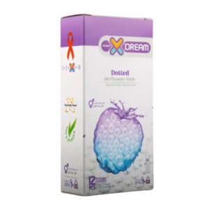 کاندوم خاردار و تاخیری داتد ایکس دریم XDream Dotted بسته 12 عددی  (انقضا 1409/05)