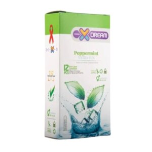 کاندوم خنک کننده ایکس دریم XDream Peppermint بسته 12 عددی  (انقضا 1408/11)