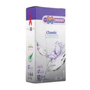کاندوم ساده کلاسیک ایکس دریم XDream Classic بسته 12 عددی (انقضا 1408/06)